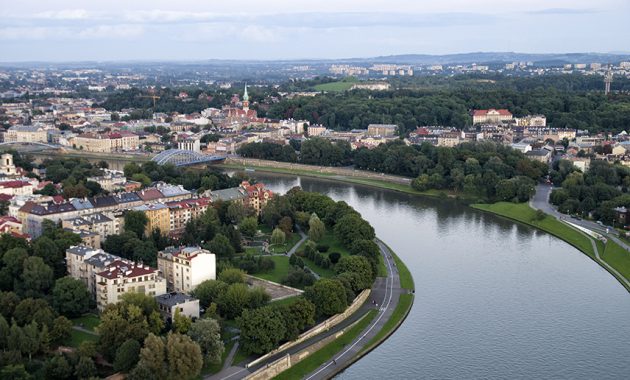 Miejska wyspa ciepła w Krakowie